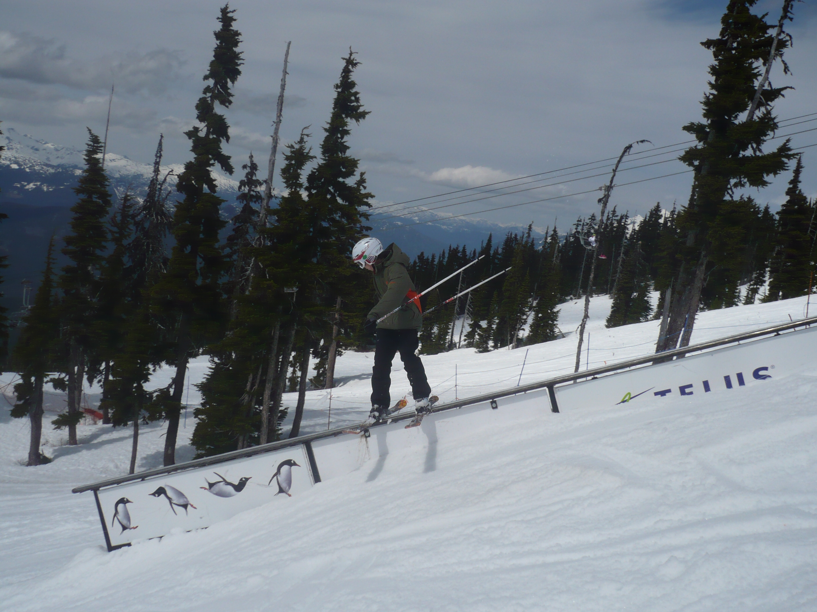 I am slide like  penguin