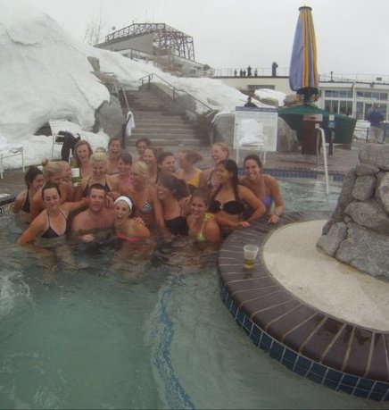 I am the best skier on the mountain! 