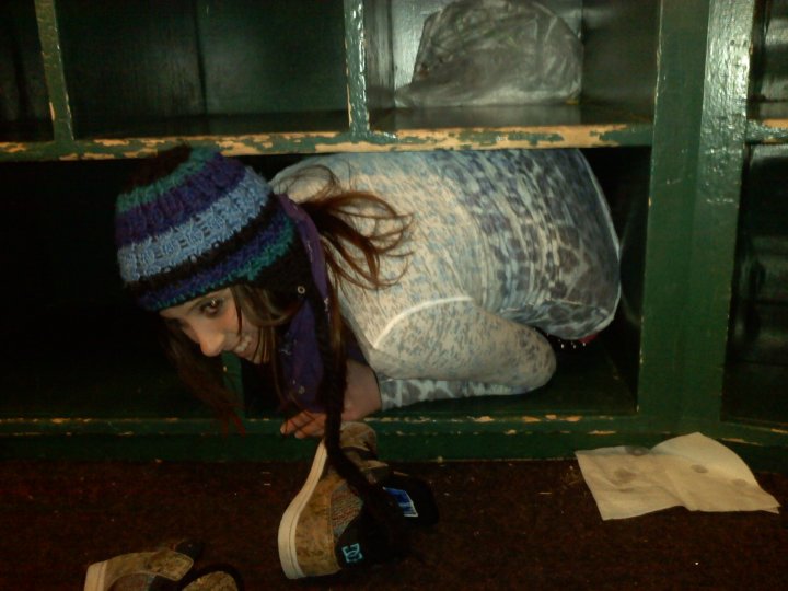 I can fit in a cubby