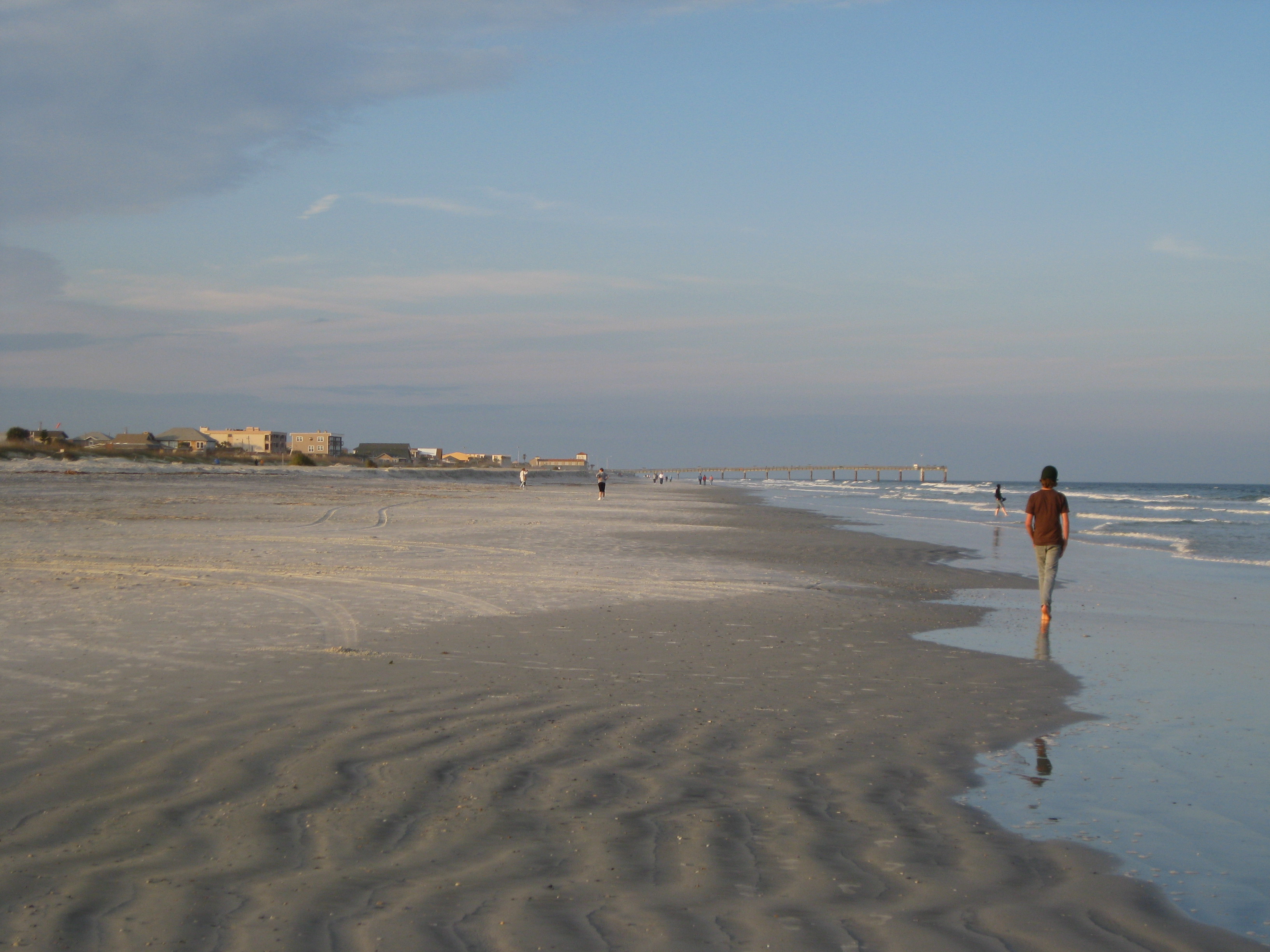 I enjoy long walks on the beach
