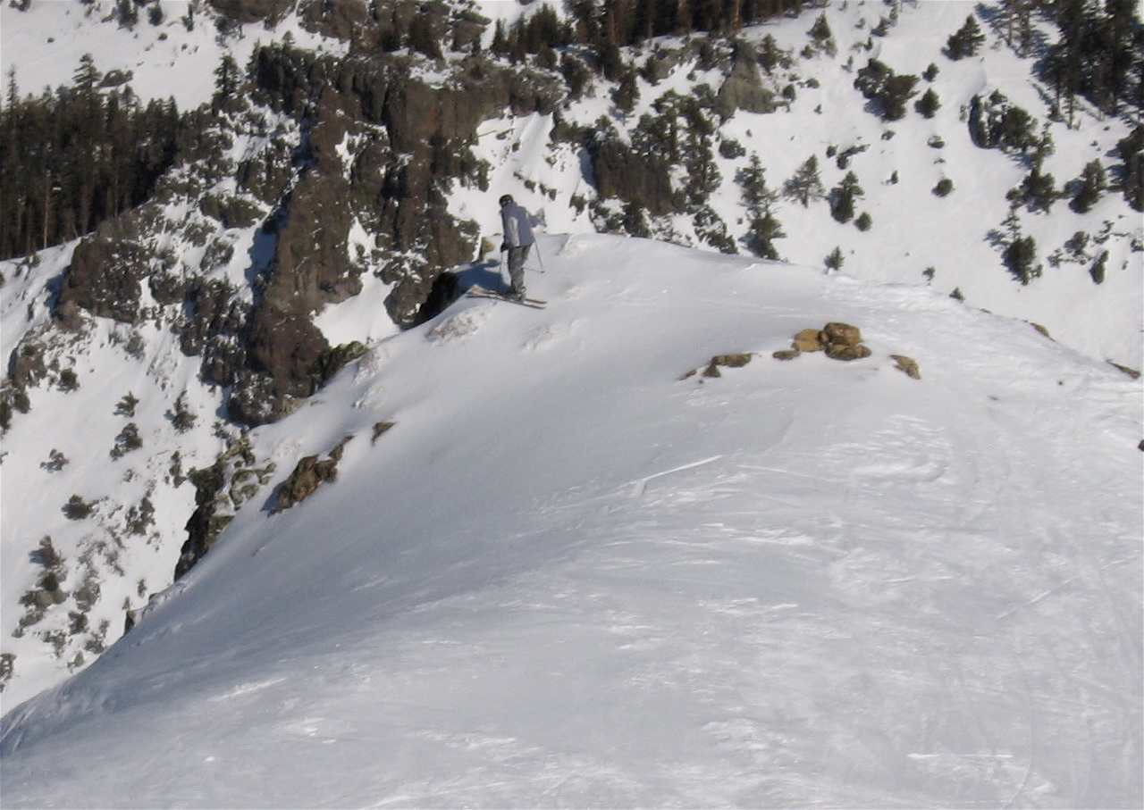 I like to jump off big rocks