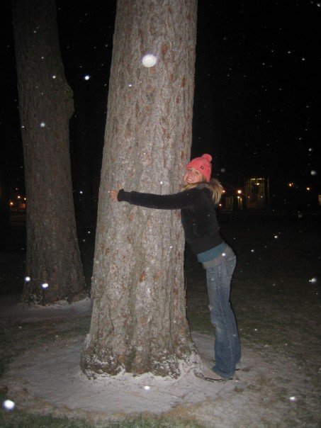 I like trees AND snow!