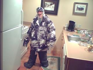 I look like a munchkin....