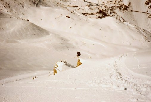 I love being the first person anywhere!