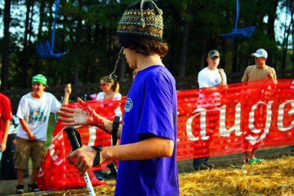 I luv skiing so much i bleed