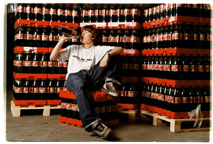 I´m a cocacolist, picture from Swedens biggest newspaper Aftonbladet. I think it is from september 2