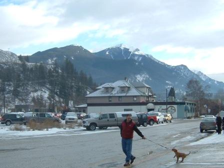 I think the dog didn't want to be in this picture!!