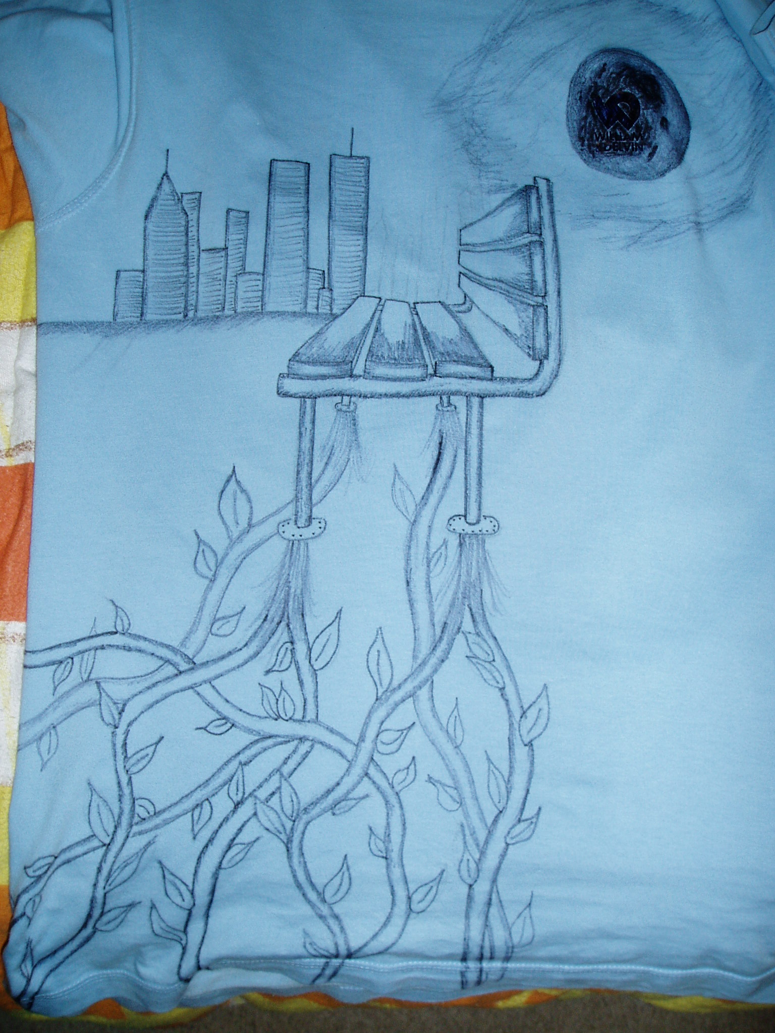 I "upgrated" another shirt today...check it