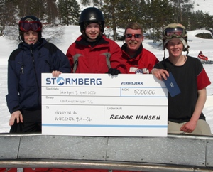 i`ve won an anaconda contest "rail"