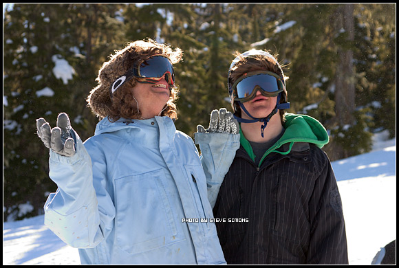 "I went like, this big"