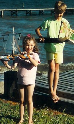 I won all of the boat races with mine...