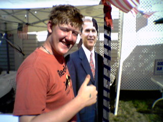 iam smashed to meet george bush!