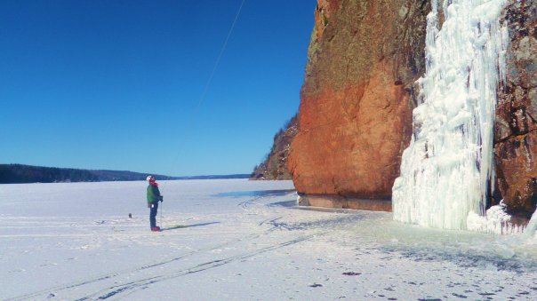 Ice climbing, Bon Echo