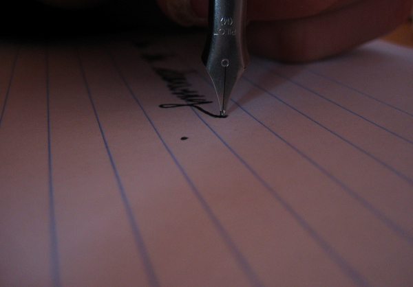 I'm drawing a blank in black ink