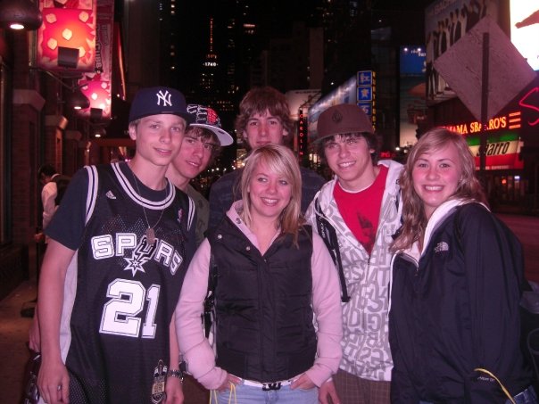 In NY with some friends