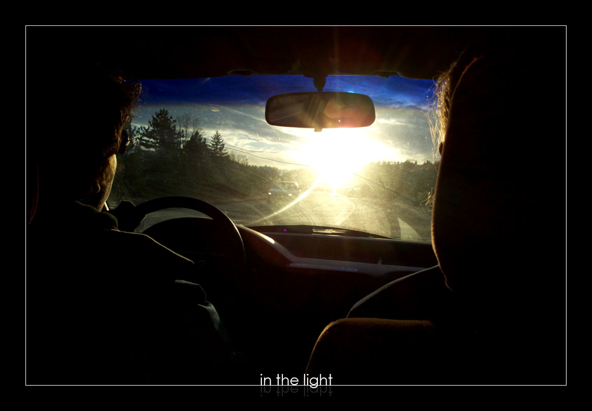 in the light