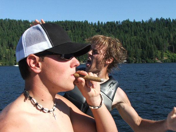 In YO Face like Toof Paste