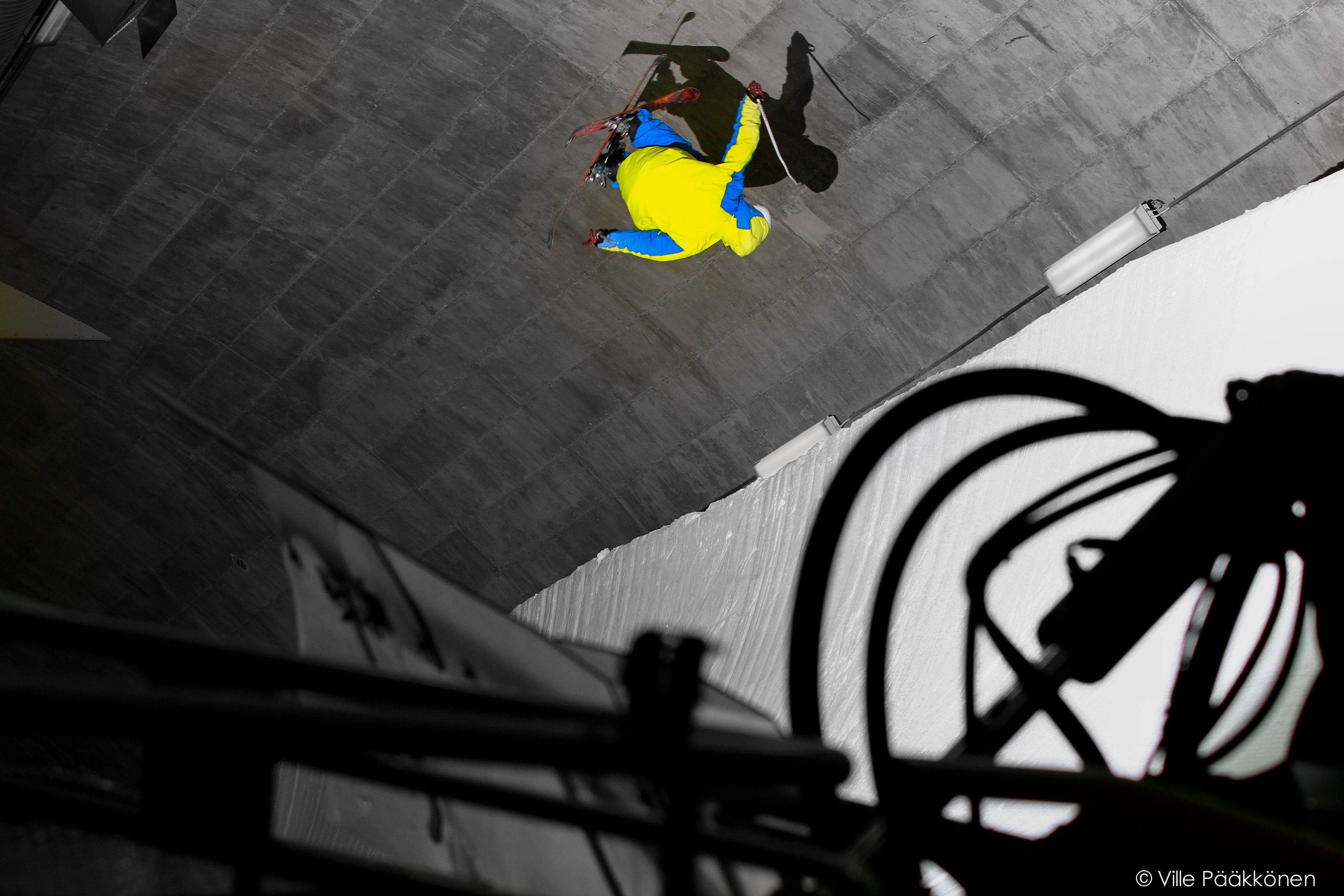 indoor halfpipe