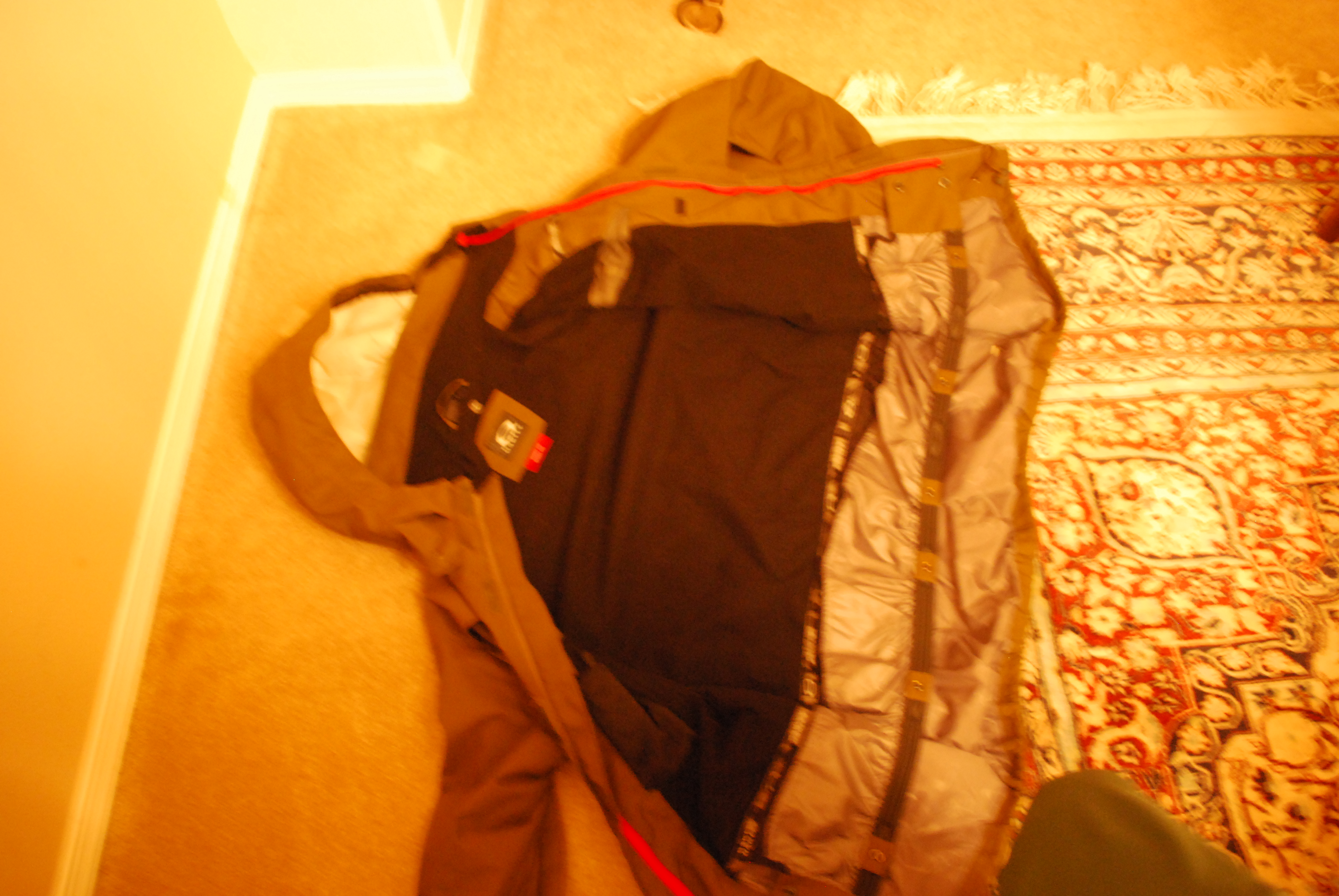 Inside jacket