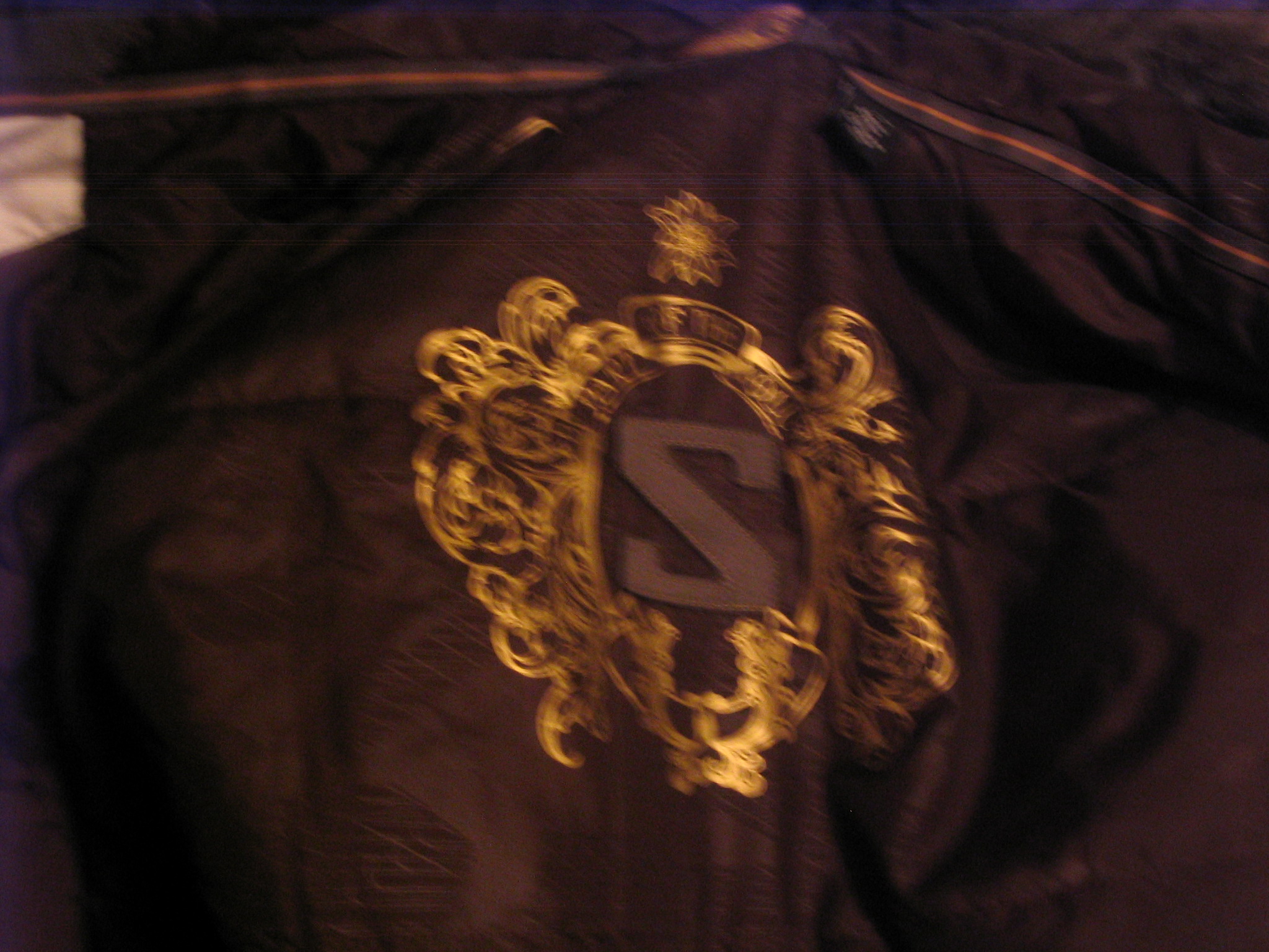 Inside of coat logo