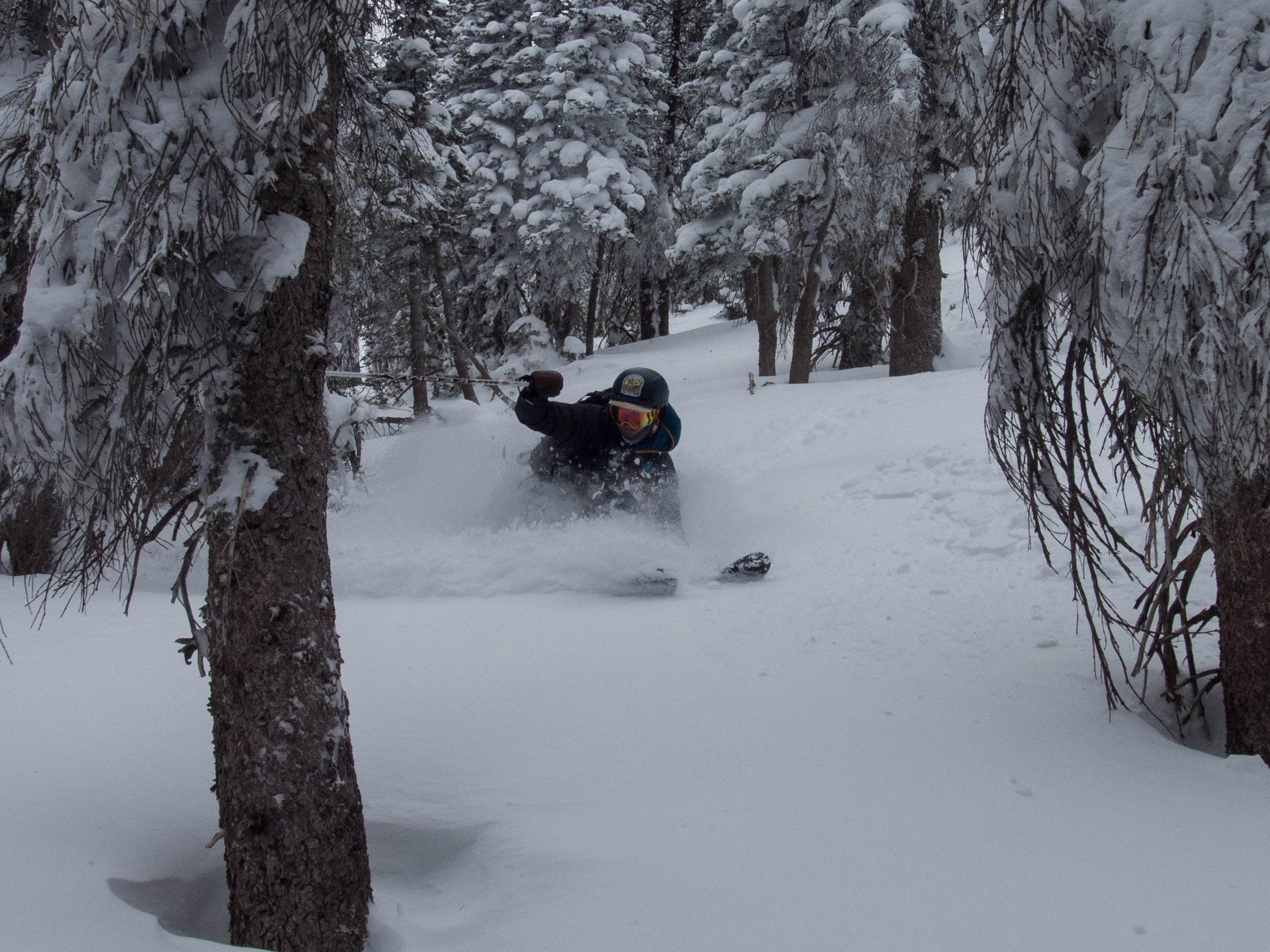 It finally snowed in Colorado