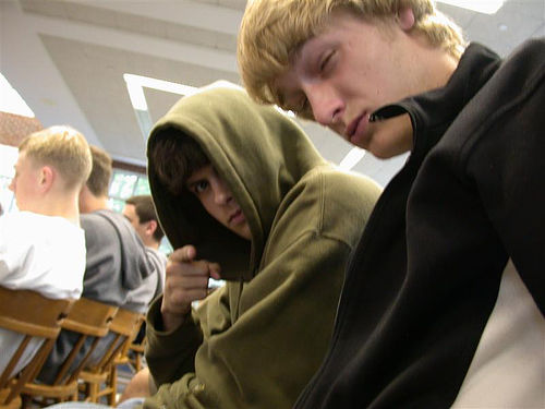 it way to fuckin' early for the camera