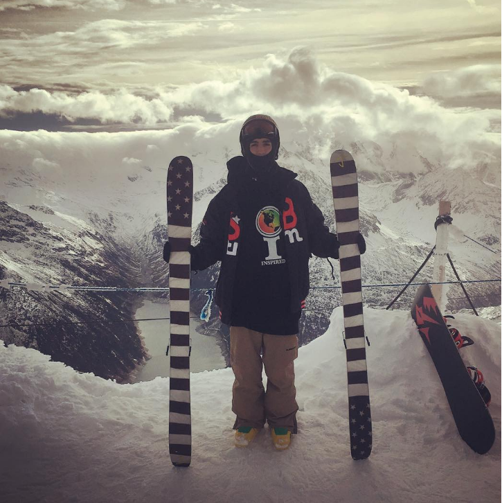 J skis in the ALPZ