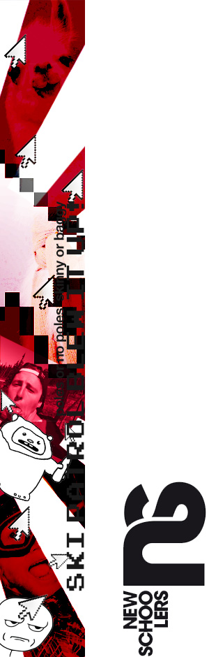 j skis newschoolers collab