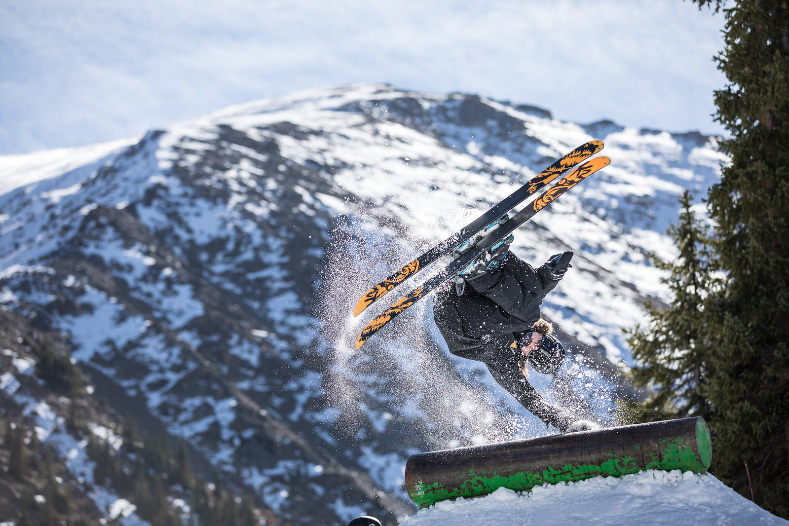 Jack Stys opening day at Abasin