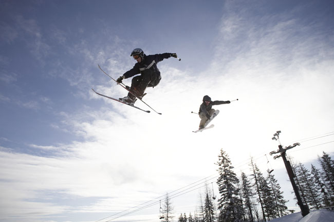 Jake and Andrew dual jump