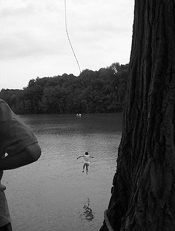 jake completing the backflip