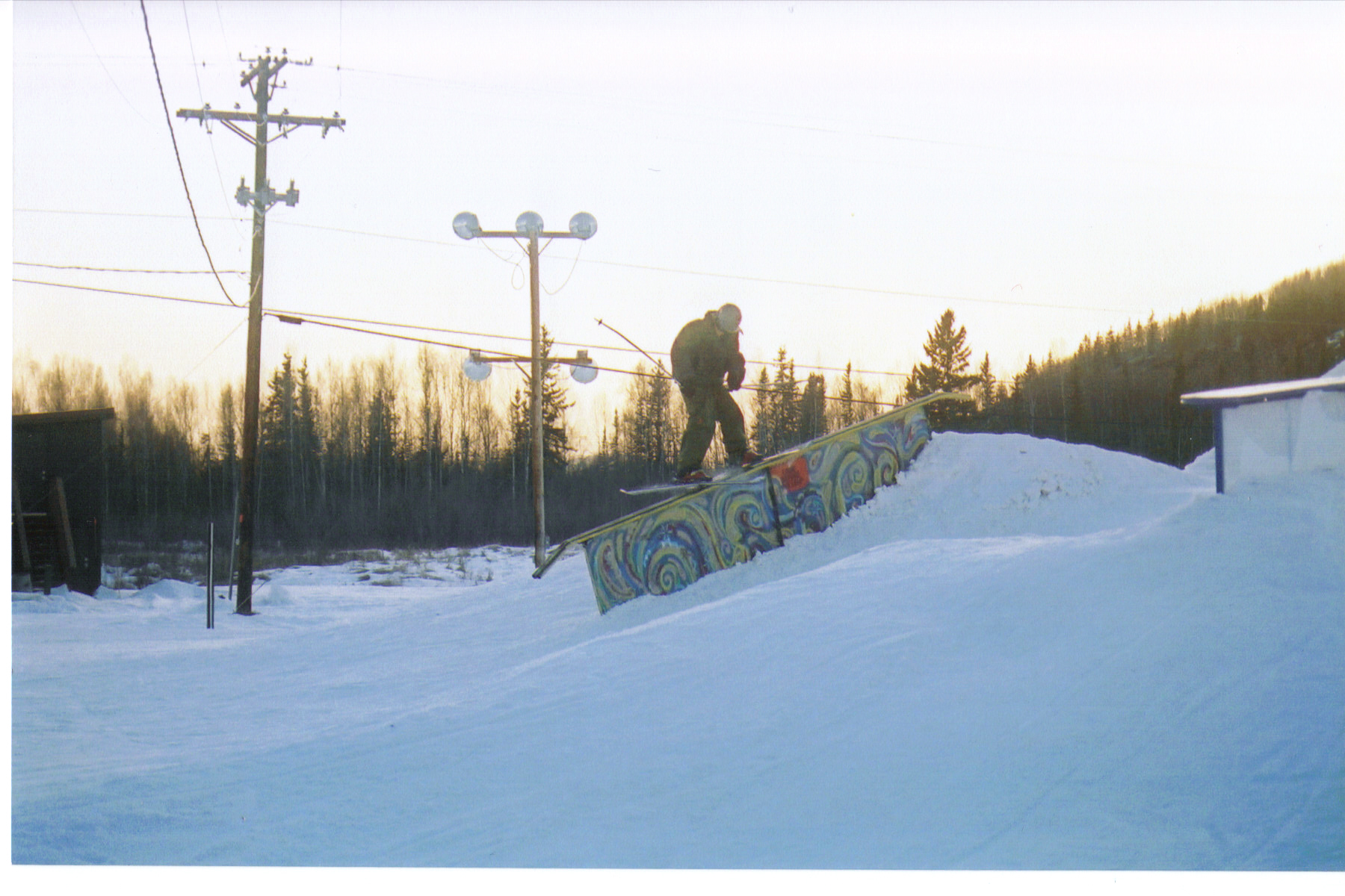 James on down rail