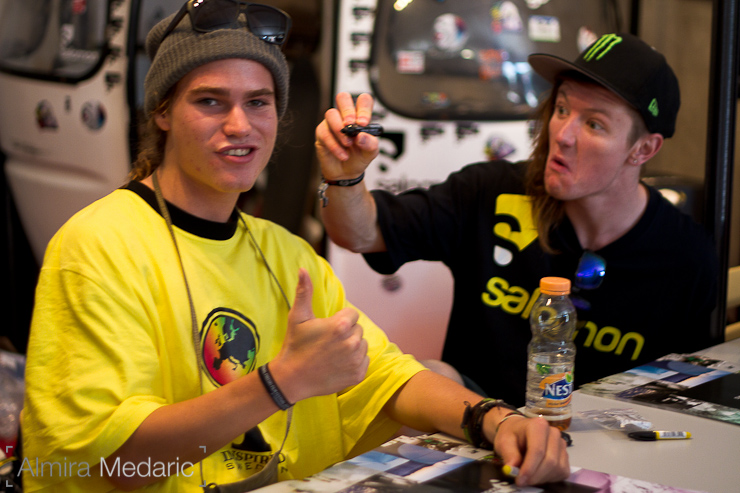 James Woods and Simon Ericson