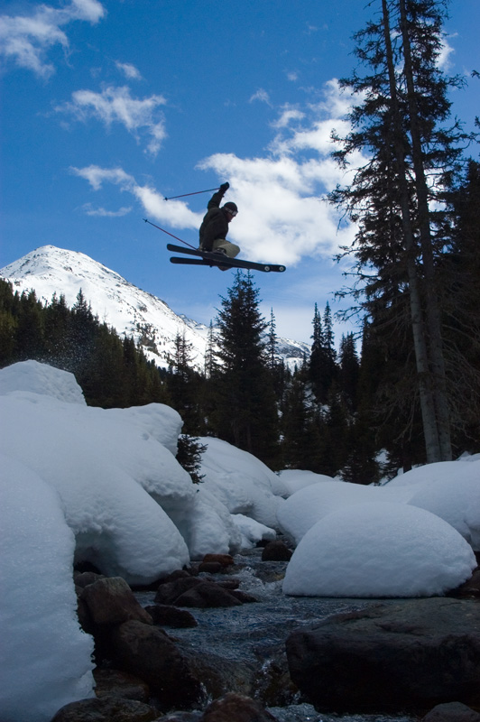 Japan over a little mountain river