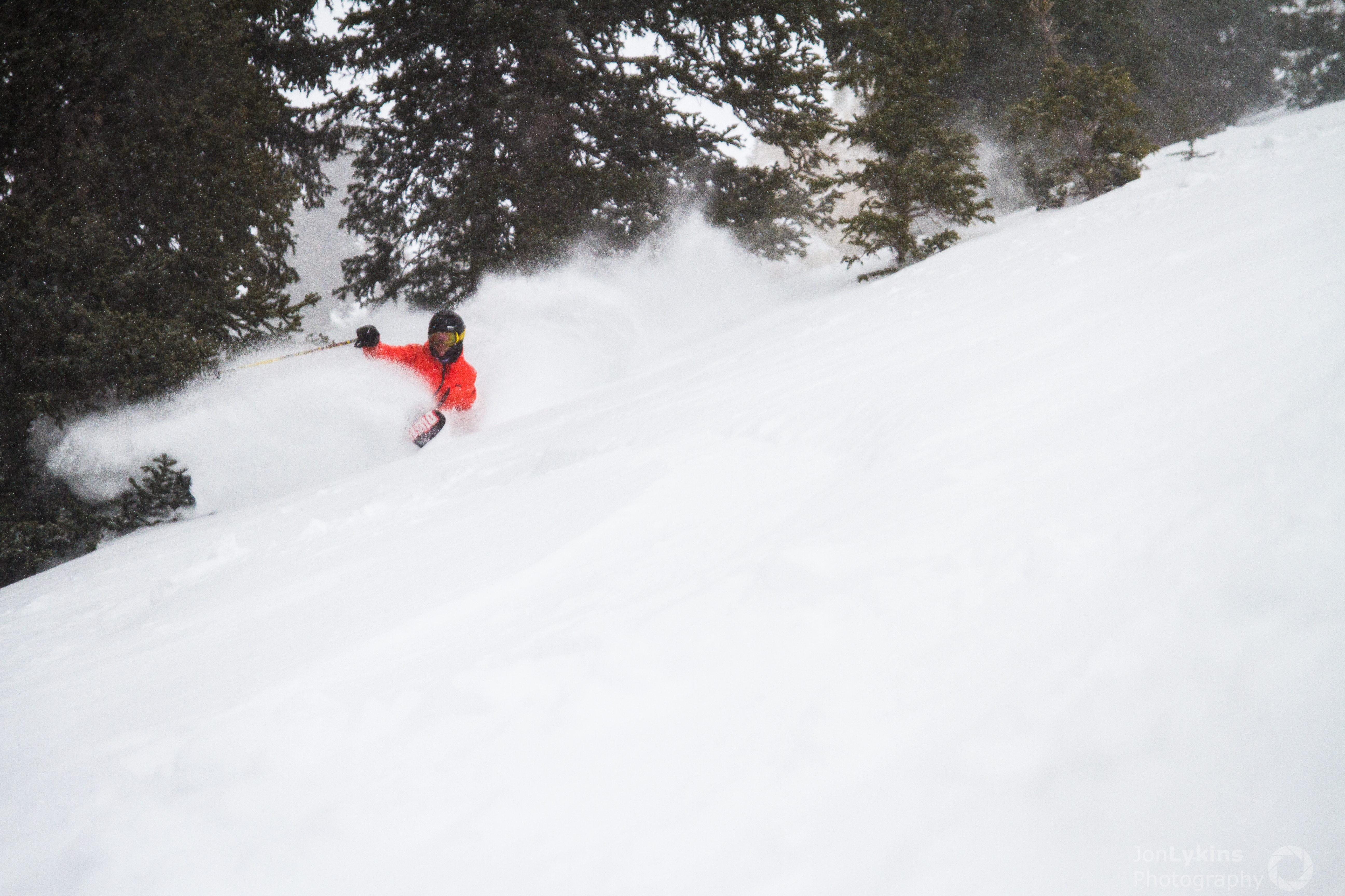 Jeff throwing in a slash. 