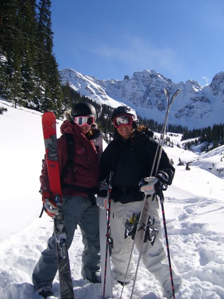 Jen and Julie in Silverton
