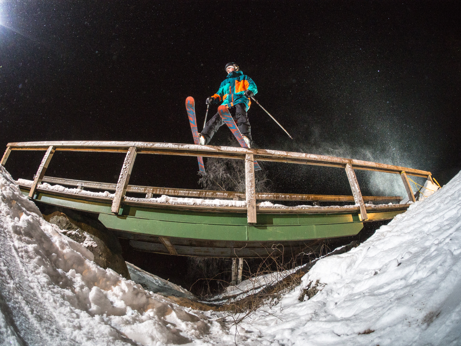 Jibbin in a golf course