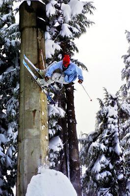 Jibbing at timberline