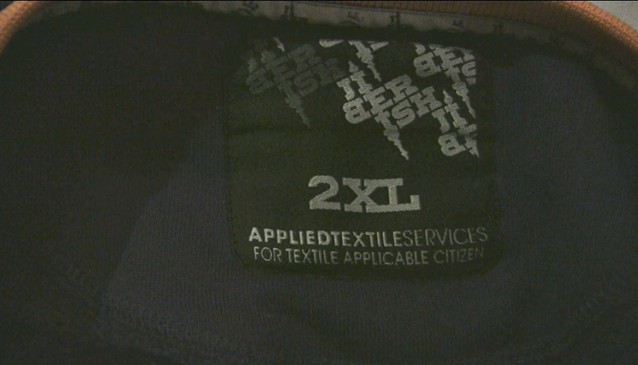 Jiberish Stacked 2xl tag