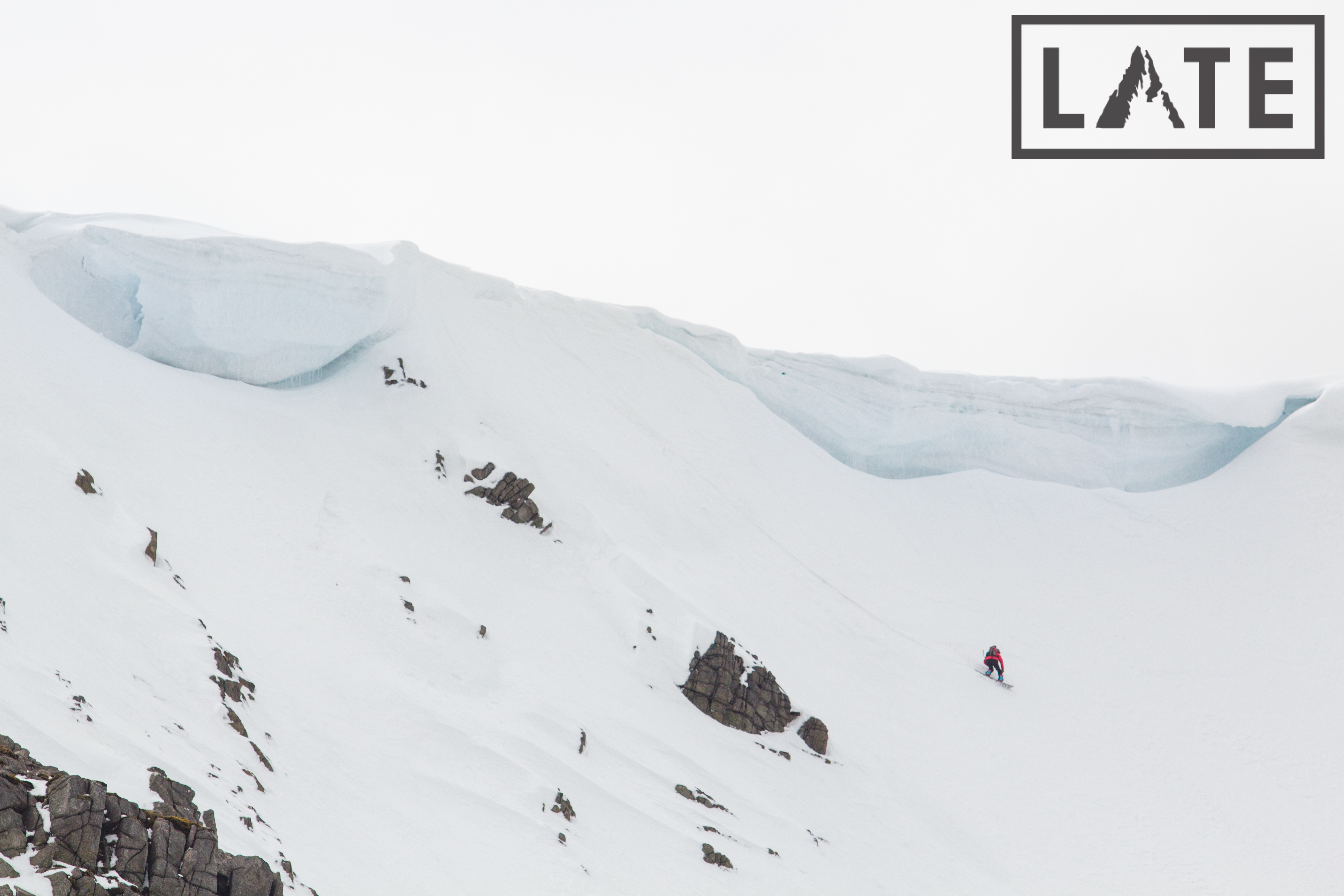 Joe feeling small deep in the Cairngorms