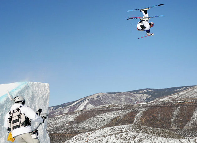 Jon=Kangaroo Flip on the last chance booter