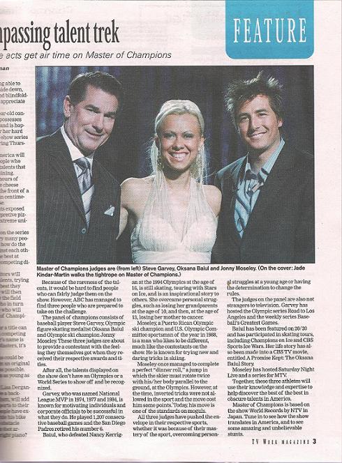 Jonny Moseley's BIG comback