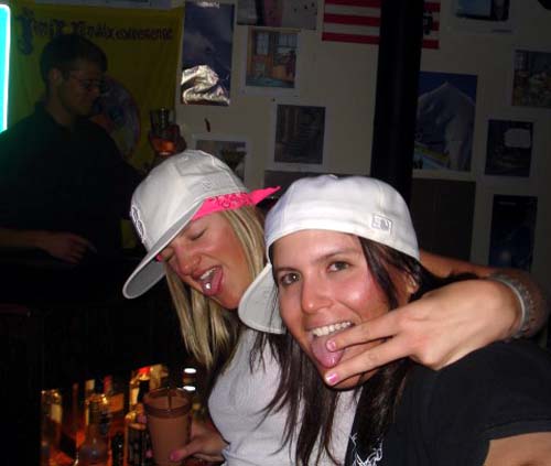 "Julie, I am going to stick my hand in your mouth because I am drunk. K? K."