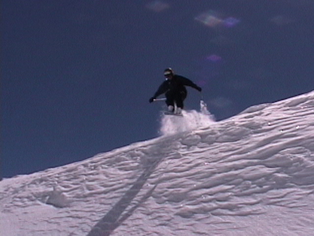 jump off a little cornice