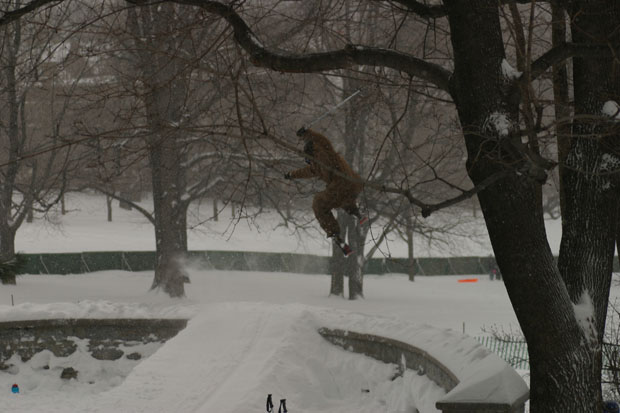 Jump Over Ledge