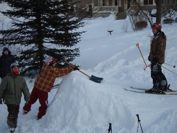 Jump to the pvc rail