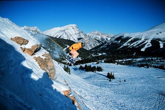 jumping over some rocks...