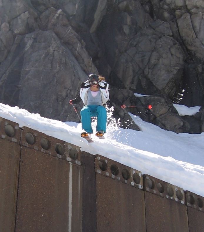 Jumping the train shed