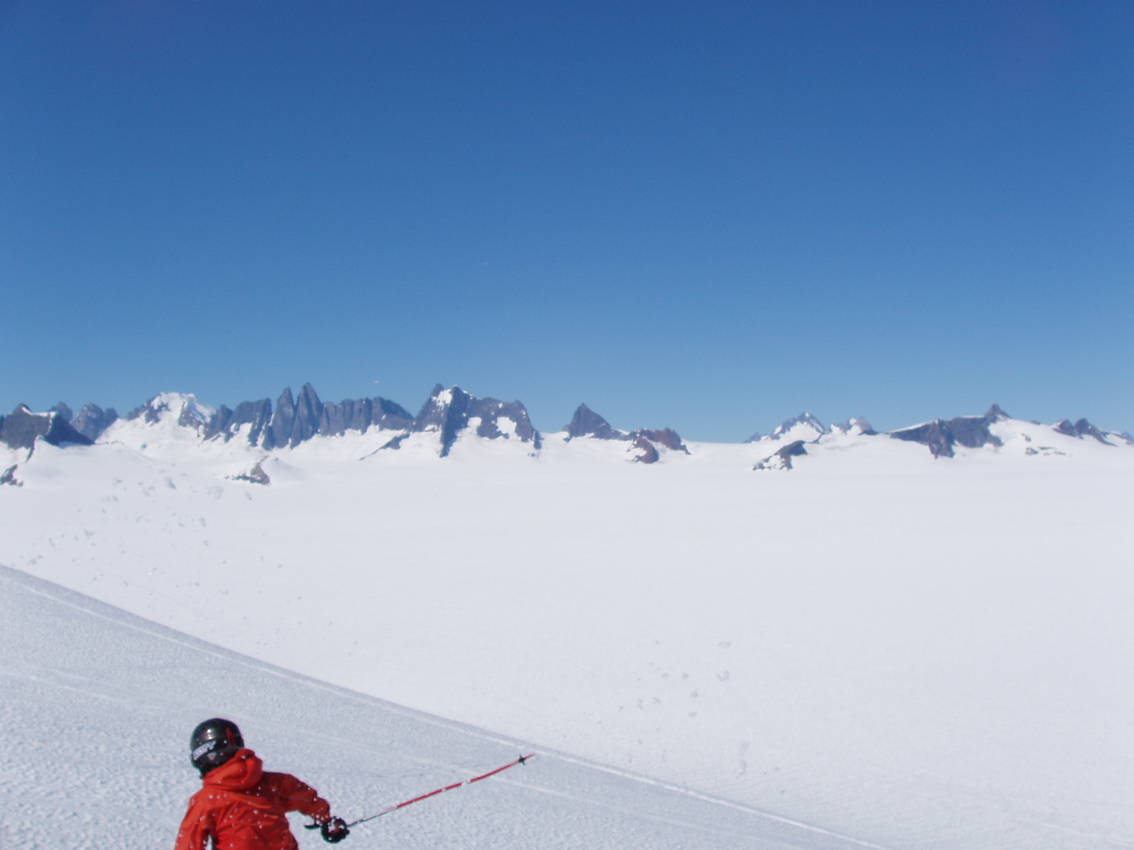 Juneau's icefield in the summer
