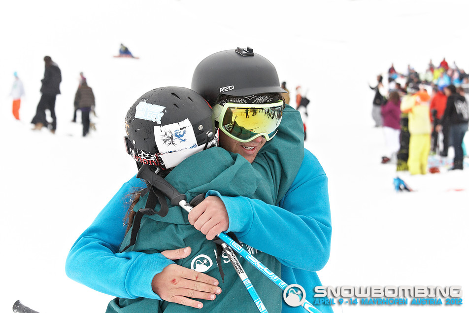 Jus' a bit of skier love